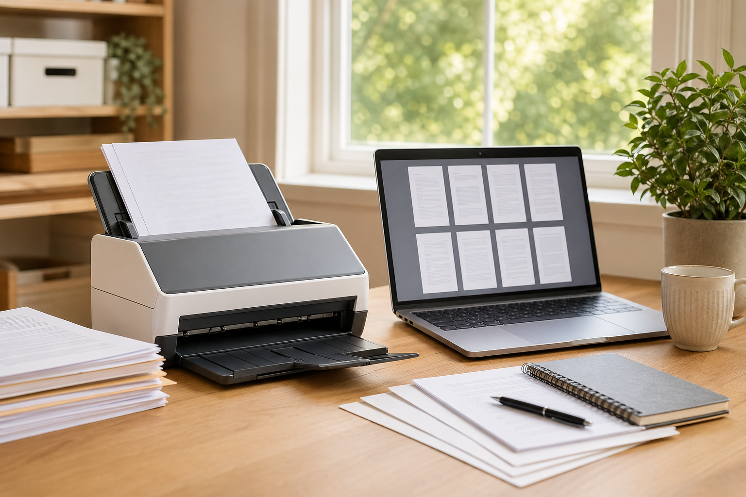 How to Set Up a Low-Stress Document Scanning Routine