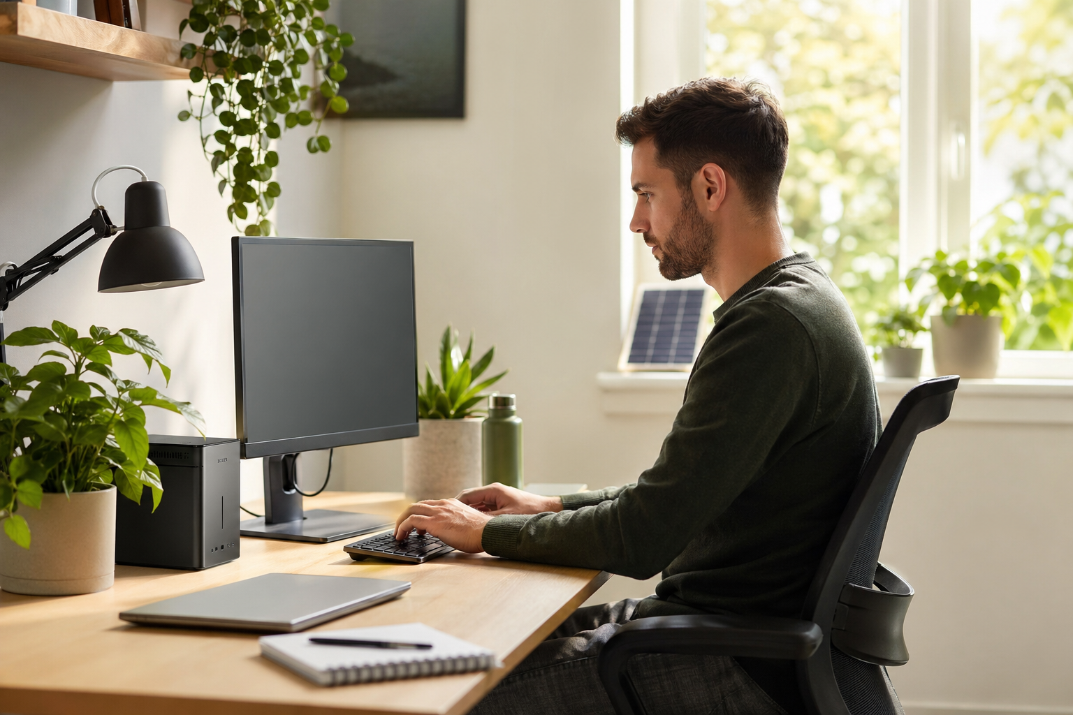 Practical Green Computing Habits for a Home Office